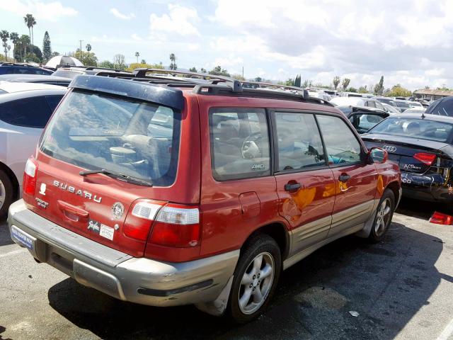JF1SF65511H759294 - 2001 SUBARU FORESTER S Qırmızı foto 4