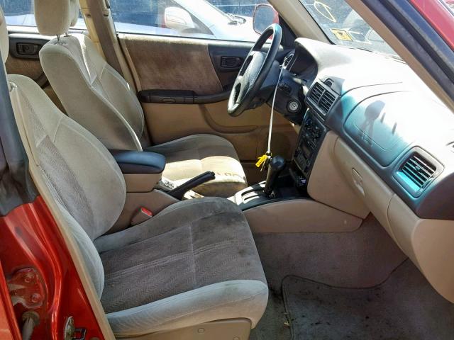 JF1SF65511H759294 - 2001 SUBARU FORESTER S Qırmızı foto 5