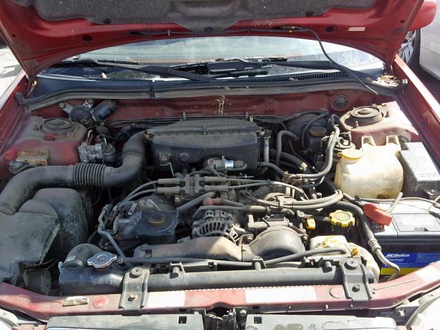 JF1SF65511H759294 - 2001 SUBARU FORESTER S Qırmızı foto 7