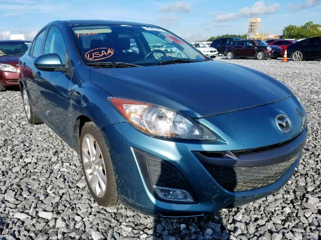 JM1BL1U55B1485051 - 2011 MAZDA 3 S BLUE photo 1