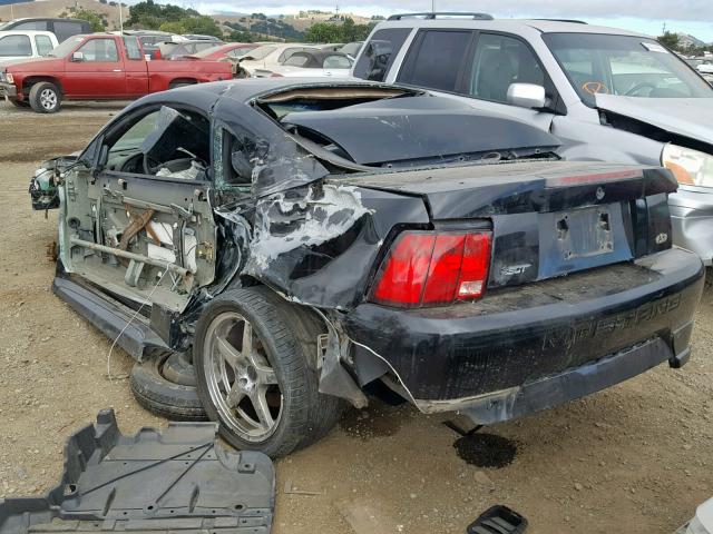 1FAFP42X32F107797 - 2002 FORD MUSTANG GT BLACK photo 3