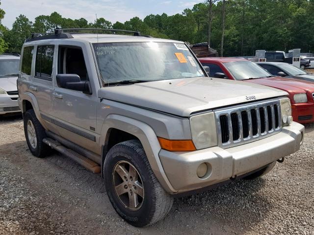 1J8HG48P87C621785 - 2007 JEEP COMMANDER 金色 照片 1