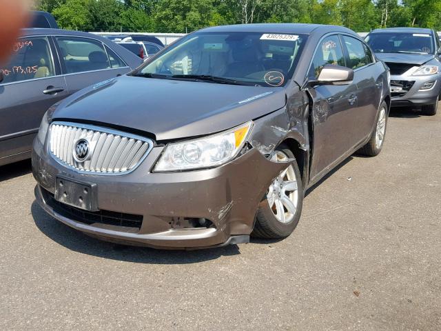 1G4GC5EG3AF186748 - 2010 BUICK LACROSSE C TAN photo 2