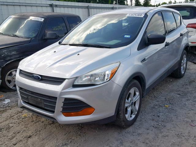 1FMCU0F72EUC75399 - 2014 FORD ESCAPE S SILVER photo 2