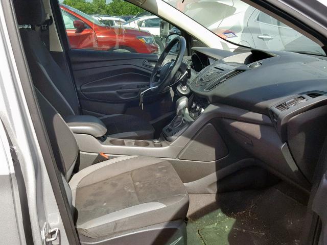 1FMCU0F72EUC75399 - 2014 FORD ESCAPE S SILVER photo 5