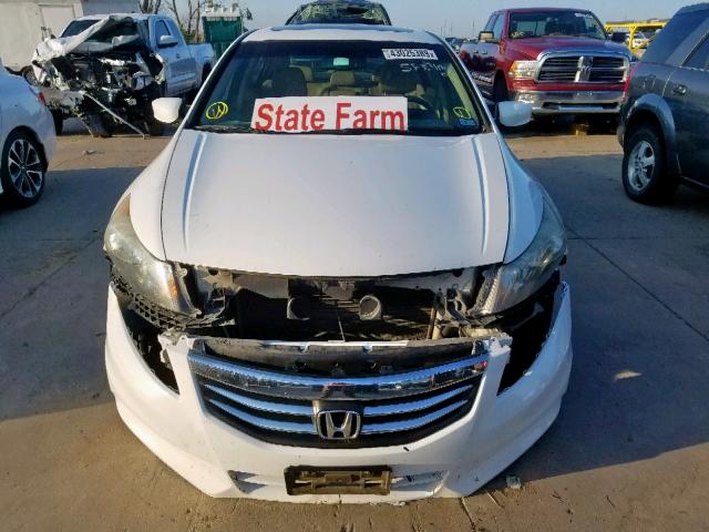 1HGCP2F88CA064966 - 2012 HONDA ACCORD EXL WHITE photo 9