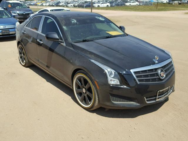 1G6AA5RA8D0146004 - 2013 CADILLAC ATS BLACK photo 1