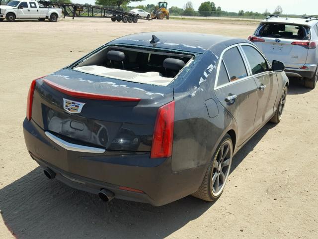 1G6AA5RA8D0146004 - 2013 CADILLAC ATS BLACK photo 4