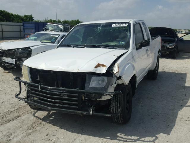 1N6BD06TX6C434820 - 2006 NISSAN FRONTIER K WHITE photo 2