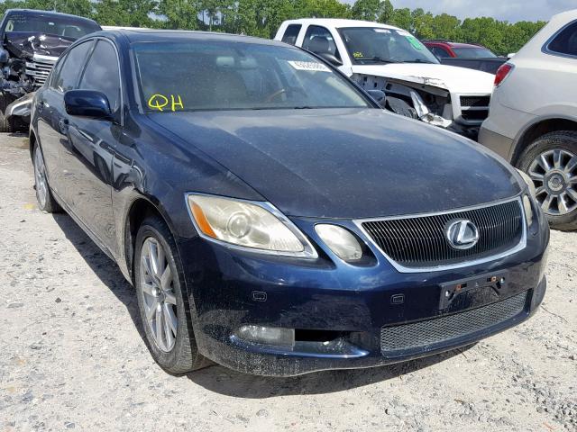 JTHBH96S265034367 - 2006 LEXUS GS 300 BLUE photo 1