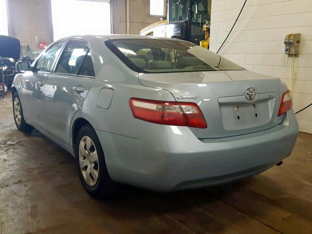 JTNBE46K373054472 - 2007 TOYOTA CAMRY NEW BLUE photo 3