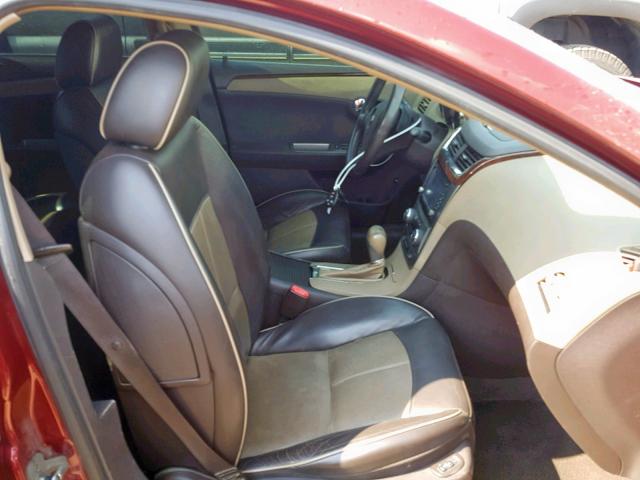 1G1ZK57788F267132 - 2008 CHEVROLET MALIBU LTZ მუქწითელი ფოტო 5