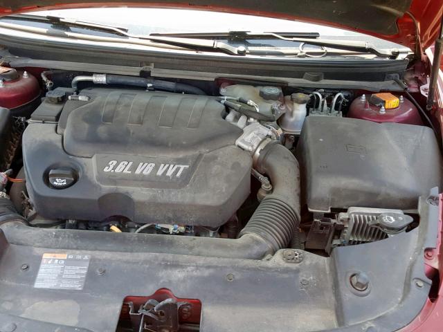 1G1ZK57788F267132 - 2008 CHEVROLET MALIBU LTZ მუქწითელი ფოტო 7