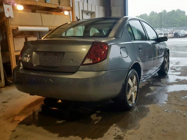 1G8AL55F96Z143730 - 2006 SATURN ION LEVEL GRAY photo 4