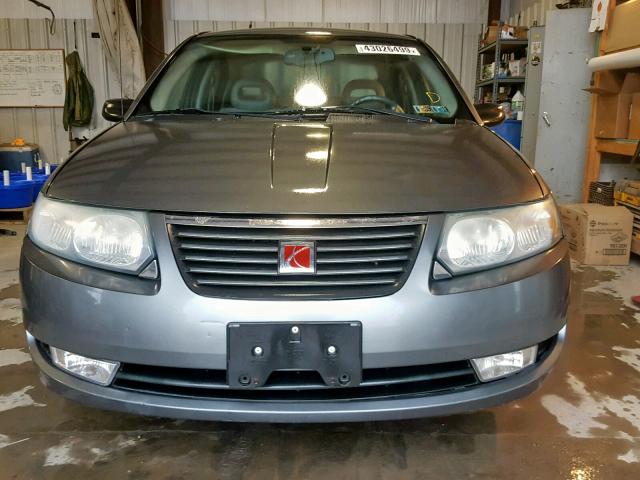 1G8AL55F96Z143730 - 2006 SATURN ION LEVEL GRAY photo 9
