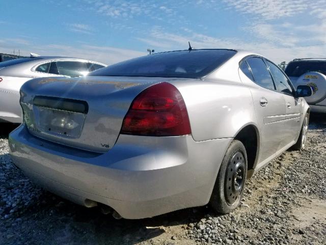 2G2WC55CX81131376 - 2008 PONTIAC GRAND PRIX SILVER photo 4
