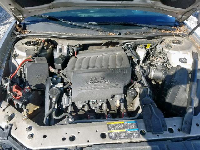 2G2WC55CX81131376 - 2008 PONTIAC GRAND PRIX SILVER photo 7