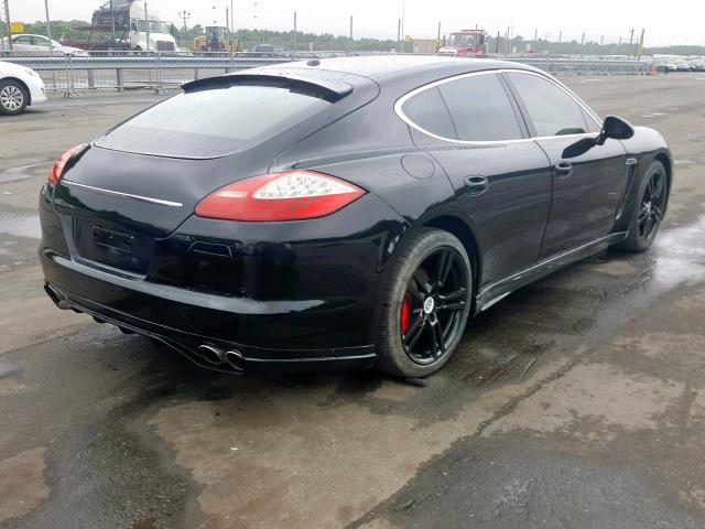 WP0AB2A72AL064000 - 2010 PORSCHE PANAMERA S BLACK photo 4