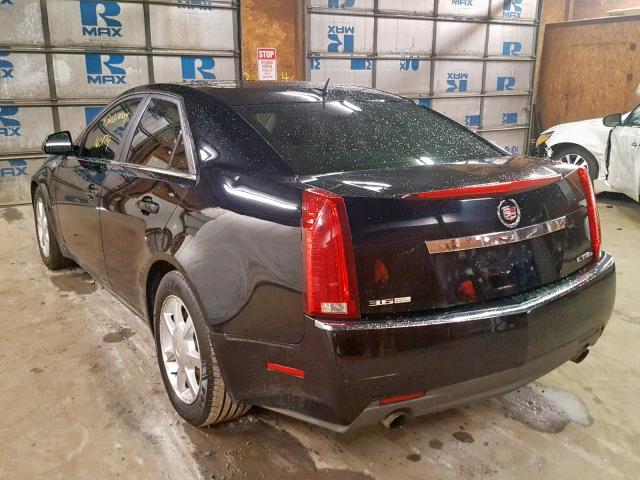 1G6DT57V880202736 - 2008 CADILLAC CTS HI FEA BLACK photo 3