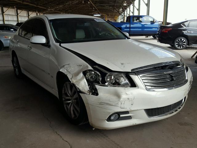 JNKAY01E08M600740 - 2008 INFINITI M35 BASE WHITE photo 1