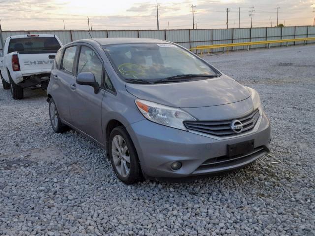 3N1CE2CP9EL372646 - 2014 NISSAN VERSA NOTE SILVER photo 1