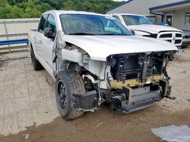 1N6AA1EJ8JN544188 - 2018 NISSAN TITAN S WHITE photo 1