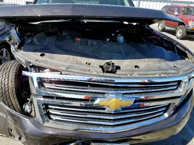 1GNSKCKC3FR107048 - 2015 CHEVROLET TAHOE K150 CHARCOAL photo 7