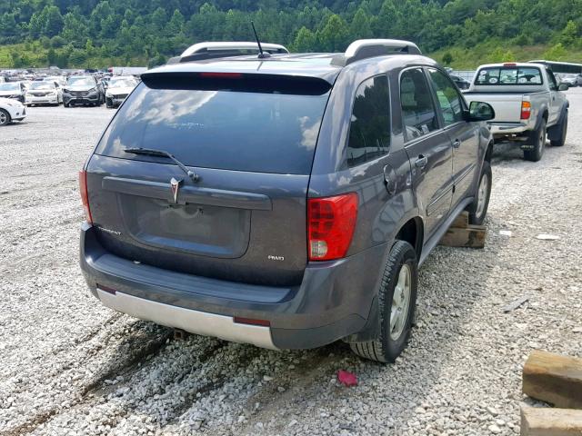 2CKDL73FX76041912 - 2007 PONTIAC TORRENT GRAY photo 4