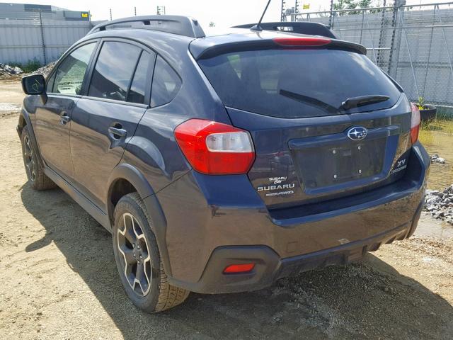 JF2GPACC0E8307751 - 2014 SUBARU XV CROSSTR GRAY photo 3