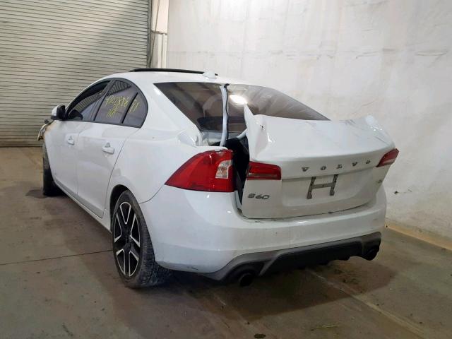 YV126MFL1H2420523 - 2017 VOLVO S60 WHITE photo 3