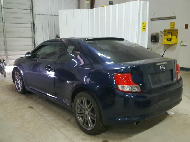 JTKJF5C72D3047133 - 2013 TOYOTA SCION TC 蓝色 照片 3