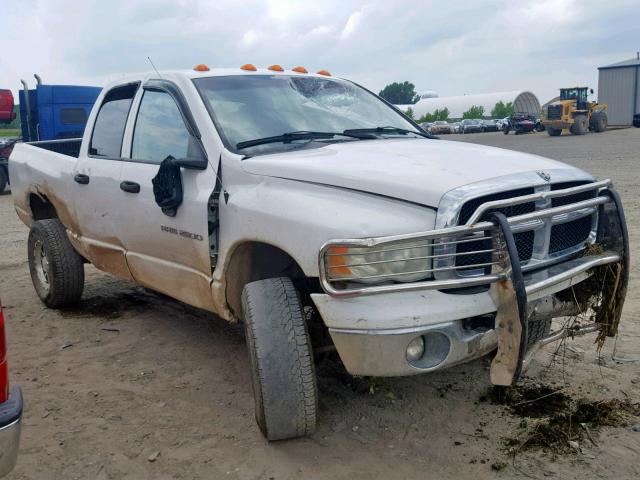 3D7KU28D63G704175 - 2003 DODGE RAM 2500 S WHITE photo 1