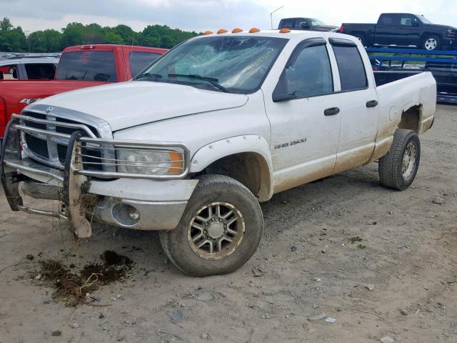 3D7KU28D63G704175 - 2003 DODGE RAM 2500 S თეთრი ფოტო 2