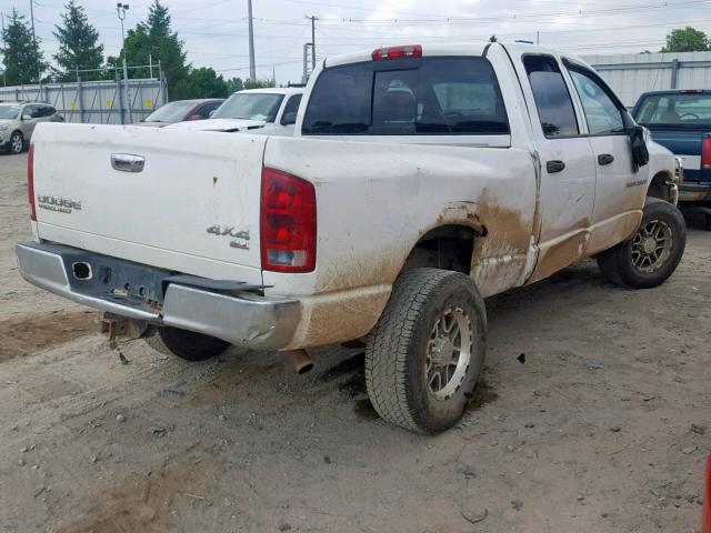 3D7KU28D63G704175 - 2003 DODGE RAM 2500 S თეთრი ფოტო 4