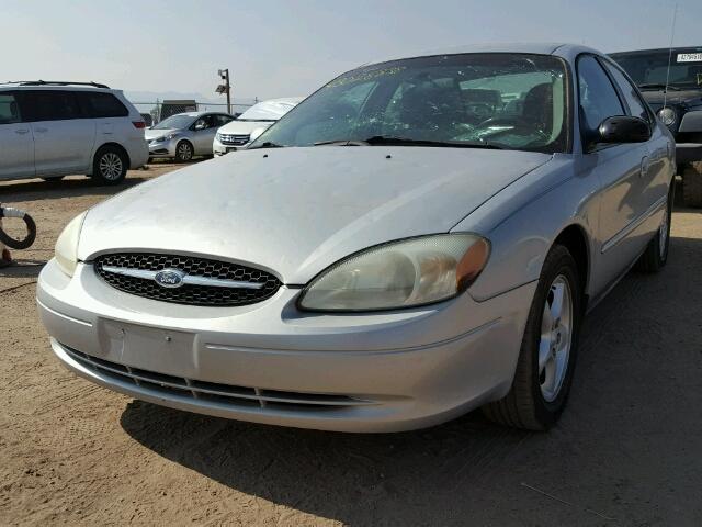 1FAFP55S41G279609 - 2001 FORD TAURUS SES SILVER photo 2