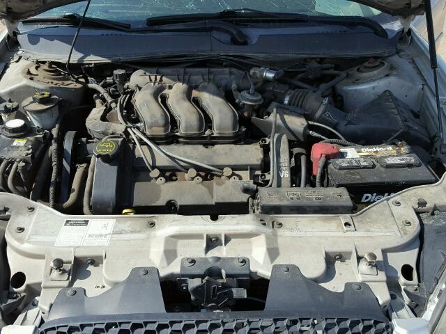 1FAFP55S41G279609 - 2001 FORD TAURUS SES SILVER photo 7