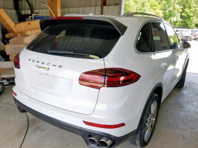 WP1AE2A22GLA58460 - 2016 PORSCHE CAYENNE SE WHITE photo 4