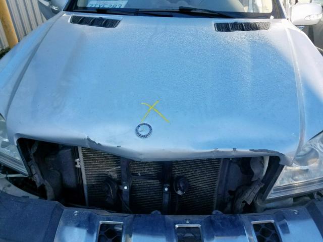 4JGBF71E57A262820 - 2007 MERCEDES-BENZ GL 450 4MA SILVER photo 7