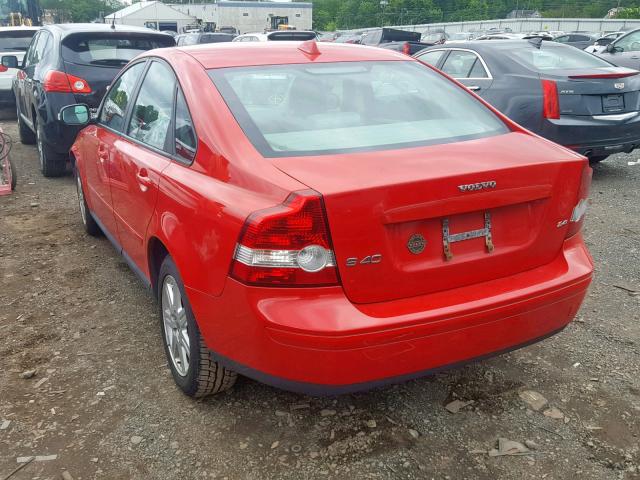 YV1MS382072298271 - 2007 VOLVO S40 2.4I RED photo 3