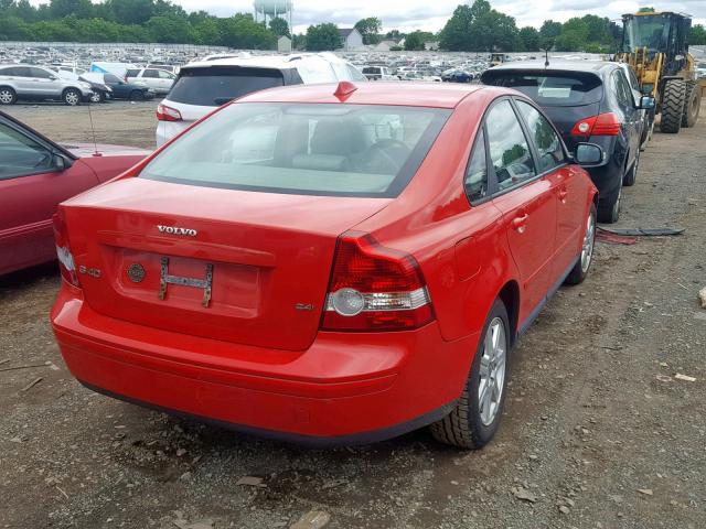 YV1MS382072298271 - 2007 VOLVO S40 2.4I RED photo 4