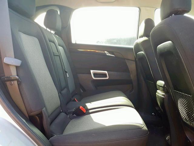 3GNAL2EK0ES567186 - 2014 CHEVROLET CAPTIVA LS ვერცხლისფერი ფოტო 6