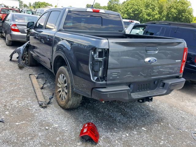 1FTER4EH7KLA43656 - 2019 FORD RANGER SUP GRAY photo 3