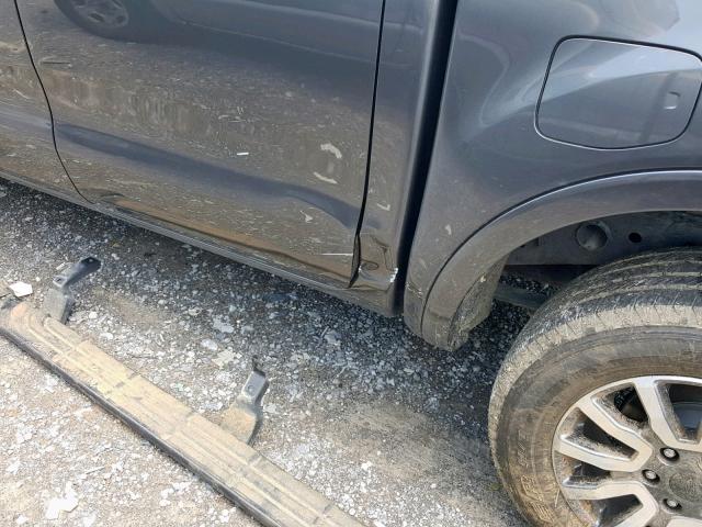 1FTER4EH7KLA43656 - 2019 FORD RANGER SUP GRAY photo 9