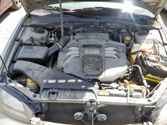 4S3BH815947617467 - 2004 SUBARU LEGACY OUT BEIGE photo 7