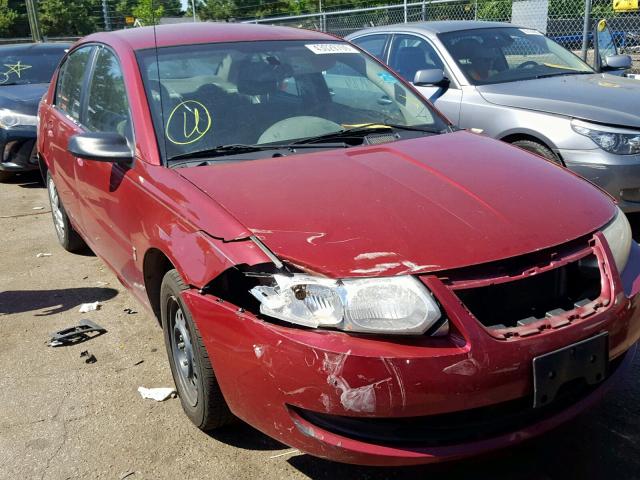 1G8AJ55F37Z195443 - 2007 SATURN ION LEVEL MAROON photo 1