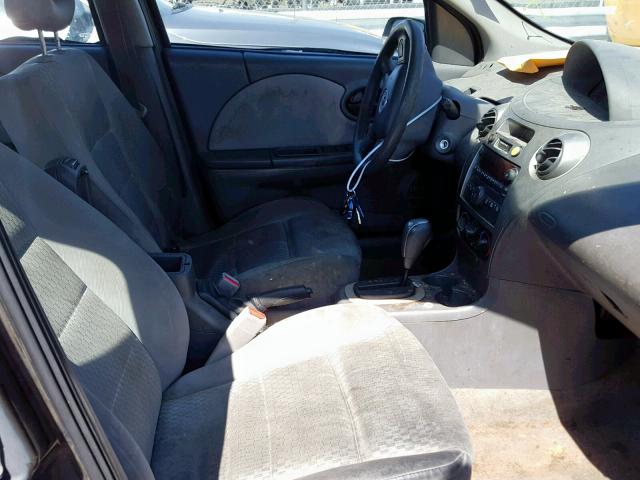 1G8AJ55F37Z195443 - 2007 SATURN ION LEVEL MAROON photo 5