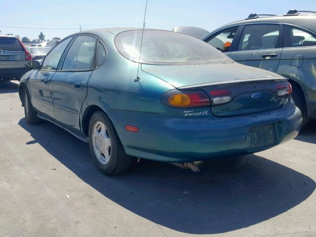 1FALP52U4VG224074 - 1997 FORD TAURUS GL TURQUOISE photo 3