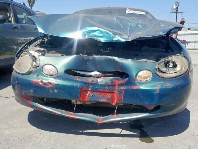 1FALP52U4VG224074 - 1997 FORD TAURUS GL TURQUOISE photo 9