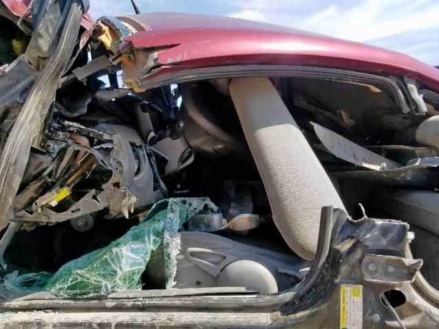 1G8AL55F66Z140932 - 2006 SATURN ION LEVEL BURGUNDY photo 5