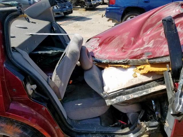 1G8AL55F66Z140932 - 2006 SATURN ION LEVEL BURGUNDY photo 6